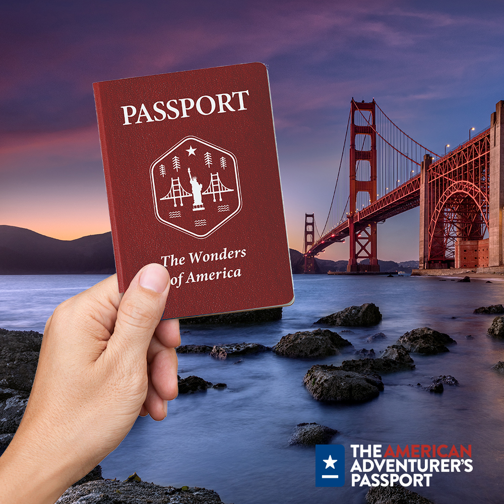 The American Adventurers Passport - Wonders of America 250